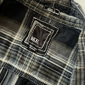 Men’s western style snap button up